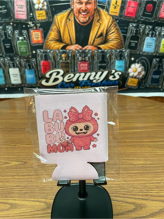 Other - La Bu Bu  Mom Pink Can Cooler Koozie